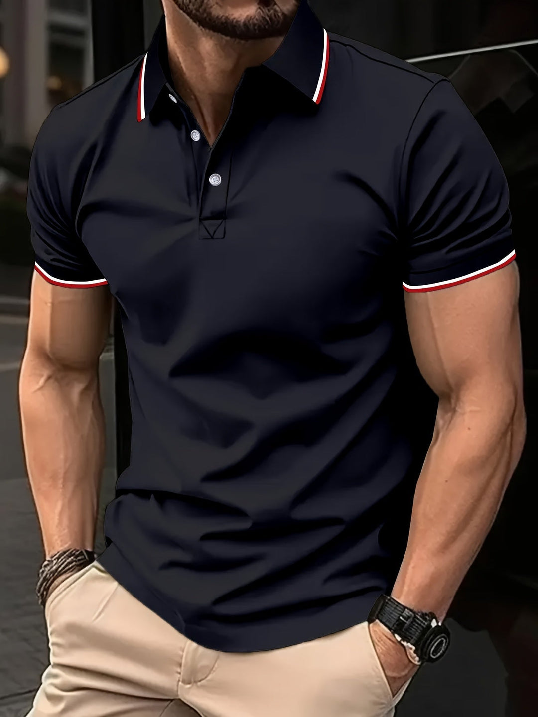 Clifton | Klassisches Kurzarm-Polohemd für Herren