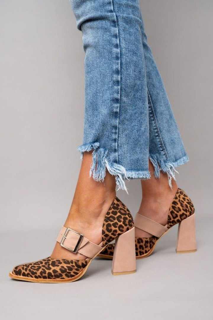 Adalina™ - Sues Sandalen mit Pantherdruck