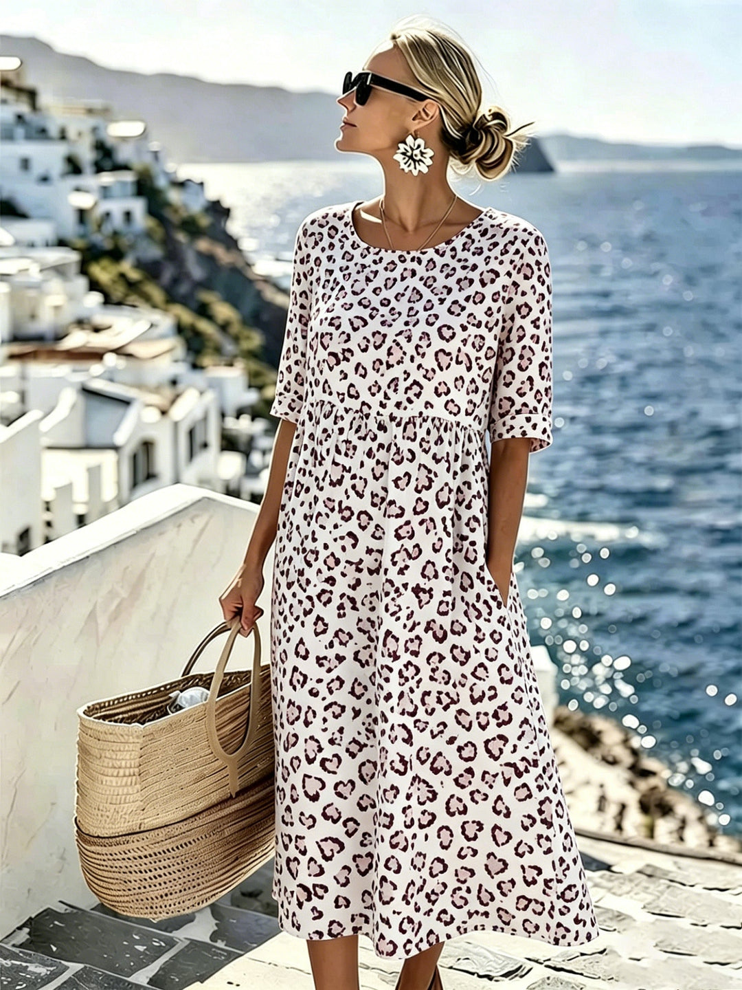 Sienna™ | Wild Grace Midi-Kleid