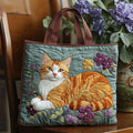 Handgefertigte Tasche mit Katze