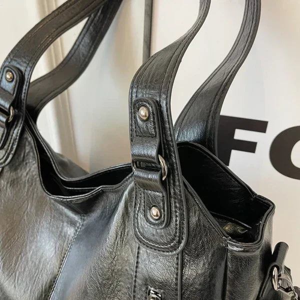 Amira - Leder Tote Bag