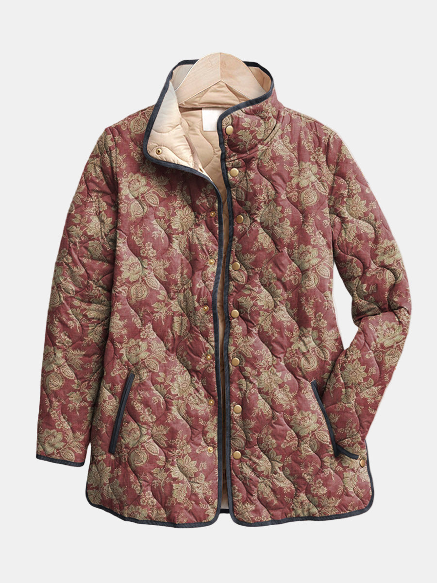 Valcor | Steppjacke Damast Pflaume Sophie