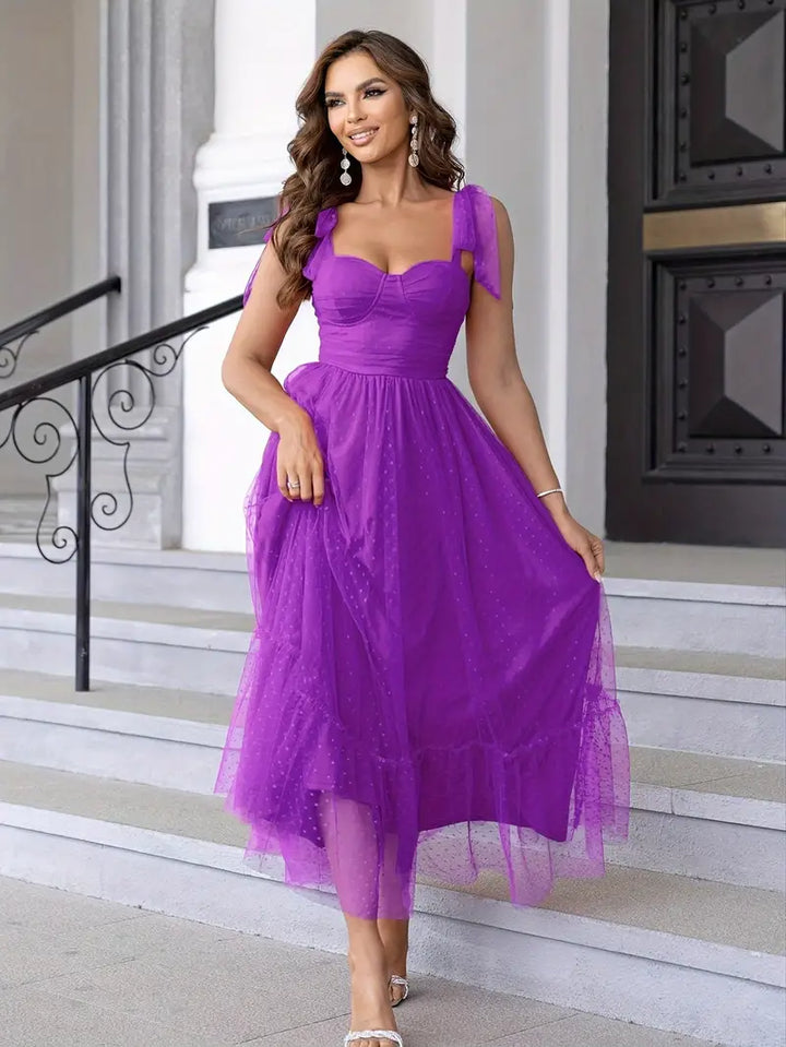 Carmen - Elegantes Mesh-Kleid