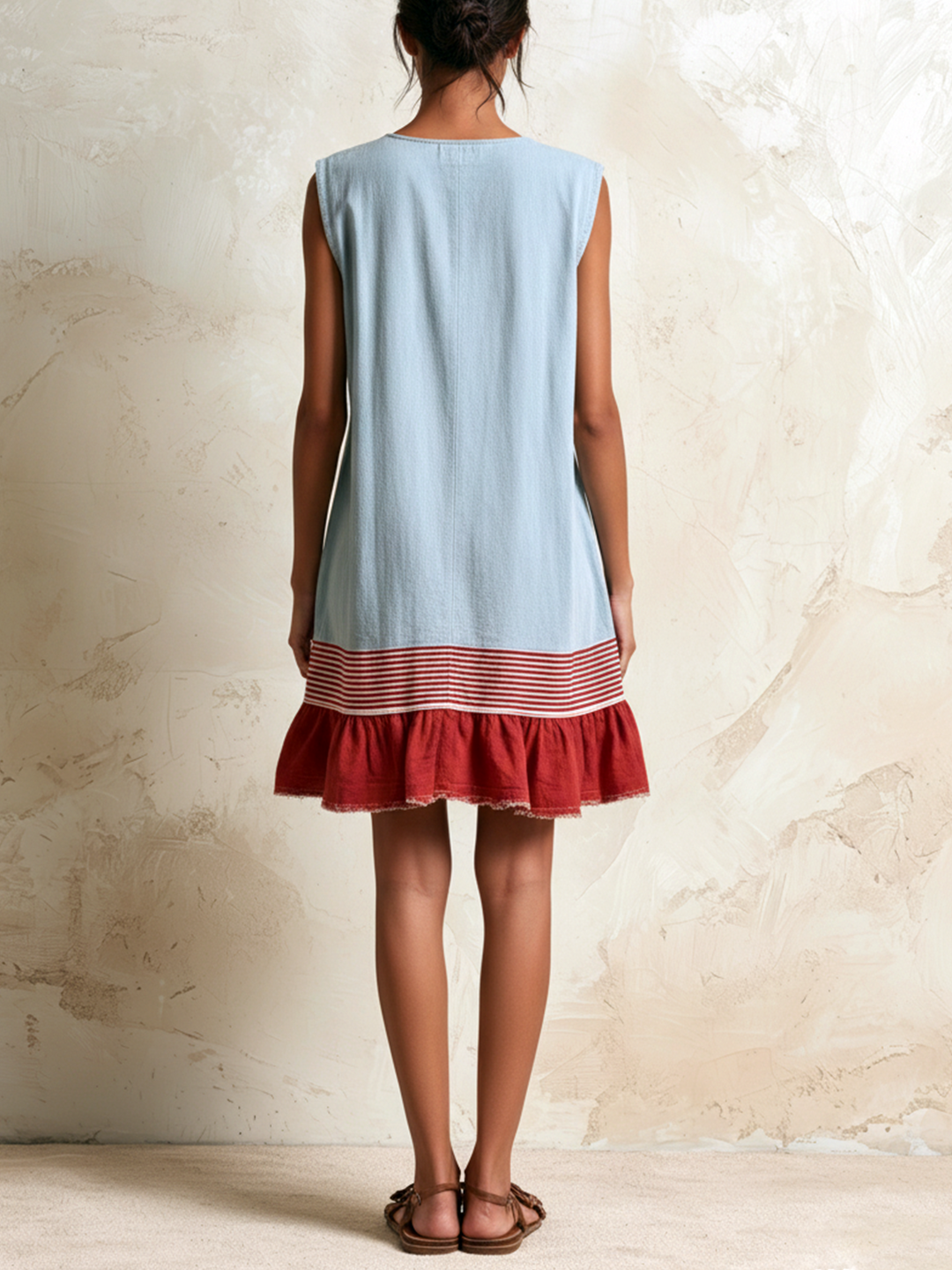 Cecile | Tunika-Kleid mit Rüschen