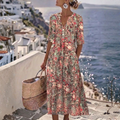 Janice™ | Elegantes Sommer-Midikleid mit Bauchbedeckung