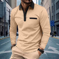 Weston | Polo mit Kontrastkragen