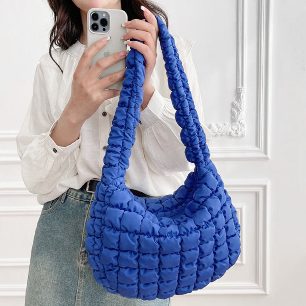 Blythe Faltige Schultertasche