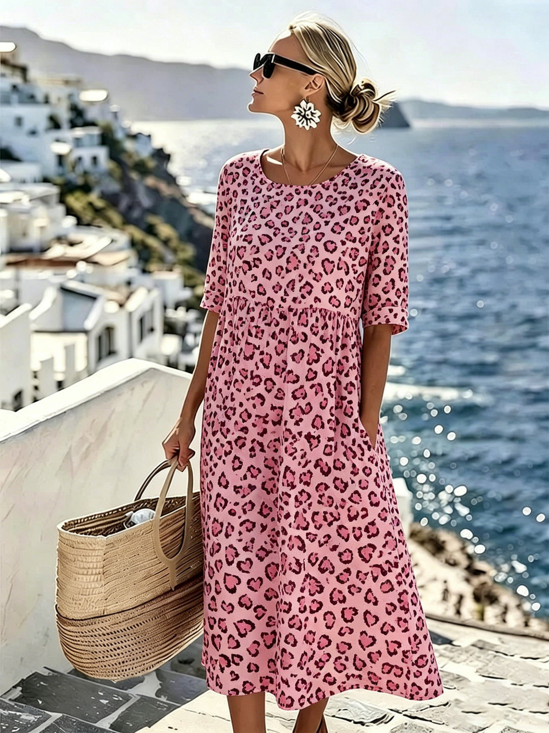 Sienna™ | Wild Grace Midi-Kleid