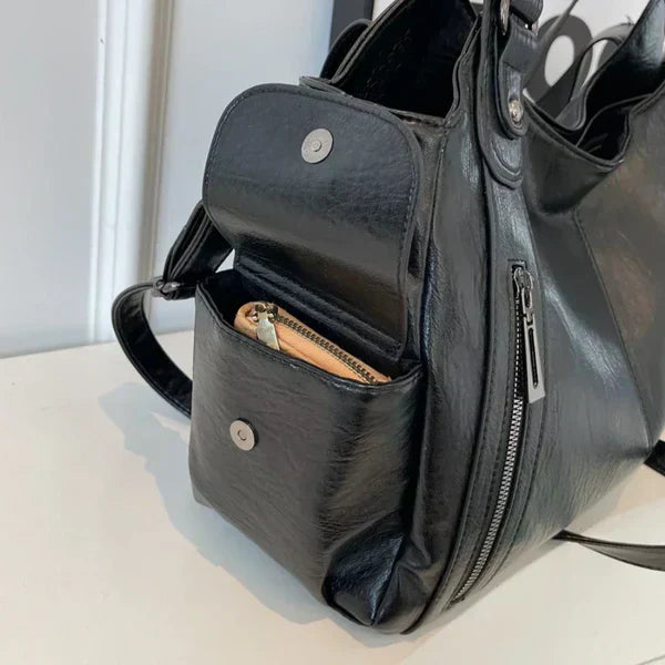 Amira - Leder Tote Bag
