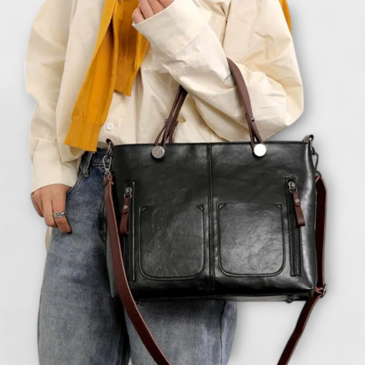 Serenya - Elegante Lederhandtasche