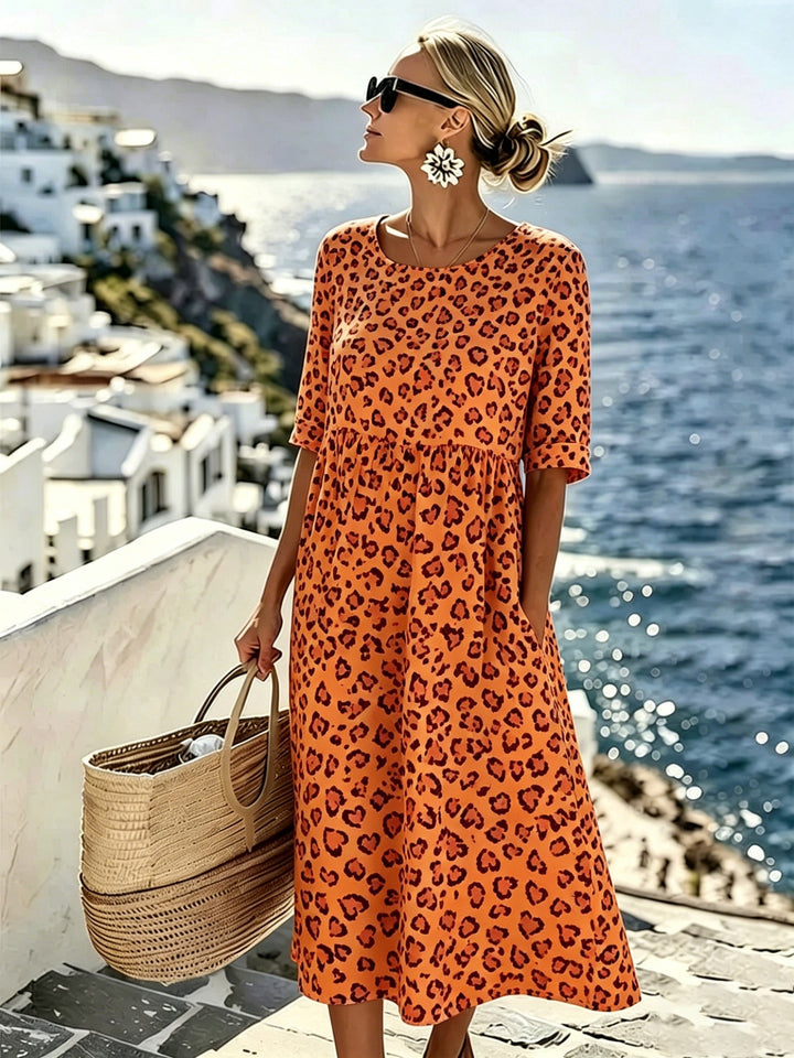 Sienna™ | Wild Grace Midi-Kleid