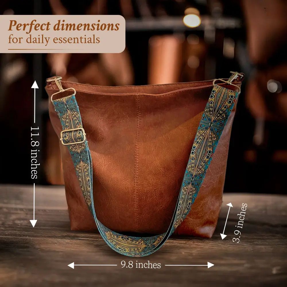 Greta – Vintage Leder Schultertasche