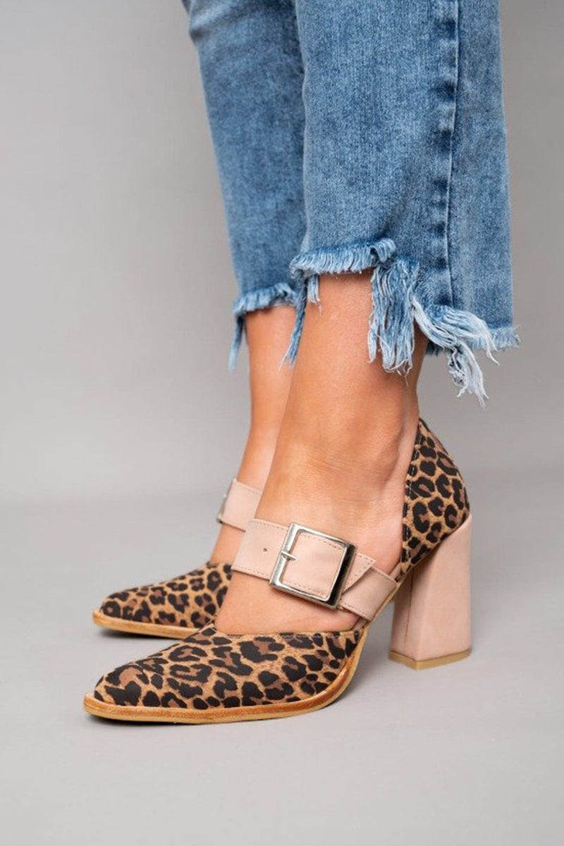 Adalina™ - Sues Sandalen mit Pantherdruck