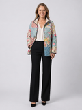 Valcor | Steppjacke Patchwork Blüten Chloé