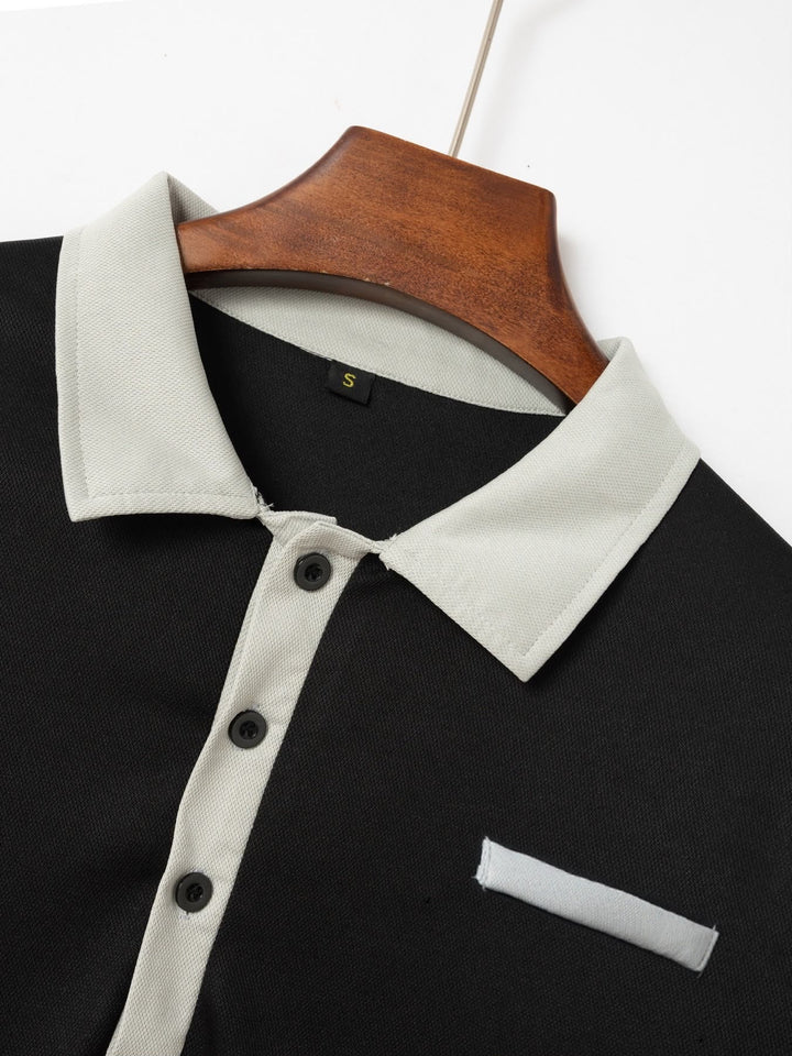 Weston | Polo mit Kontrastkragen