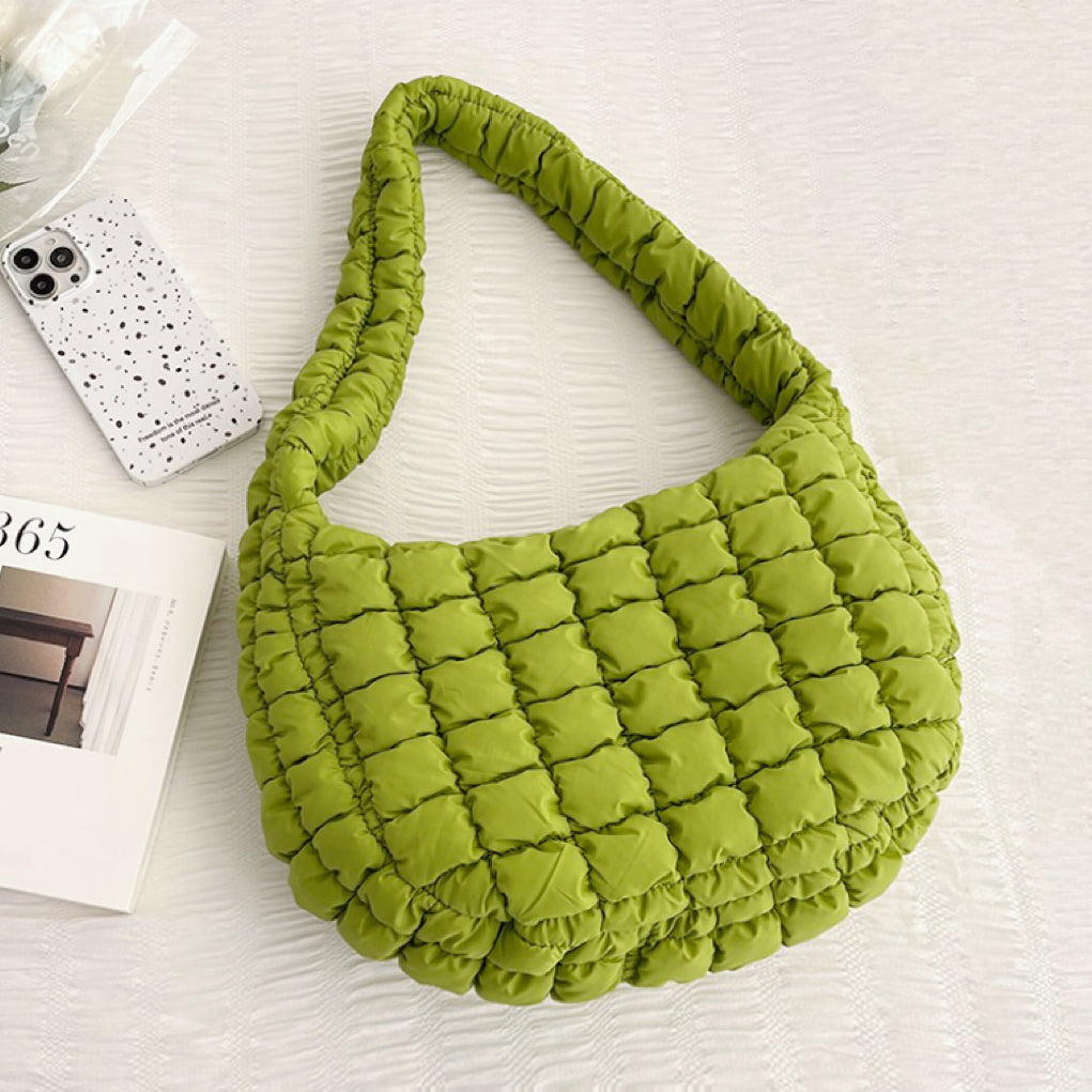Blythe Faltige Schultertasche