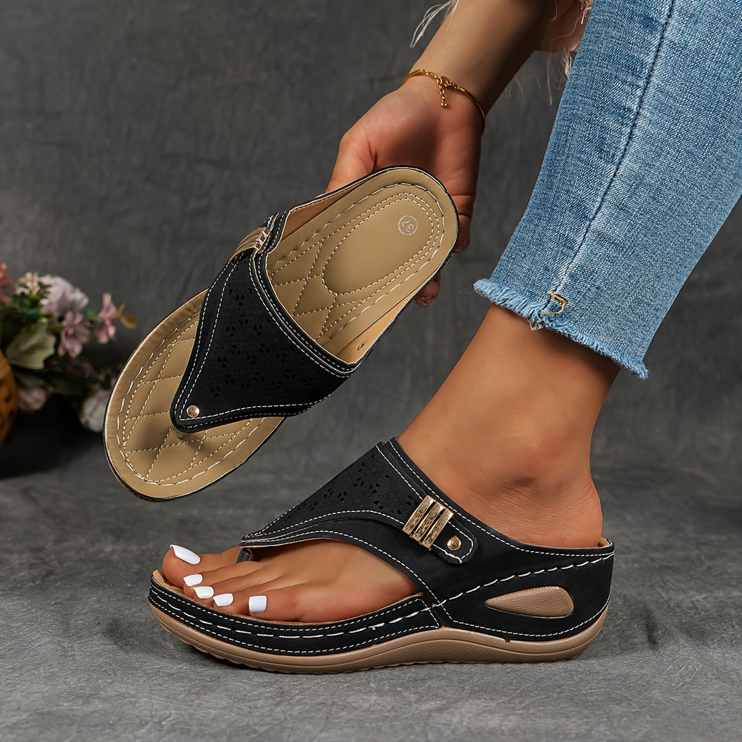 Alice - Stilvolle Orthopädische Sandalen