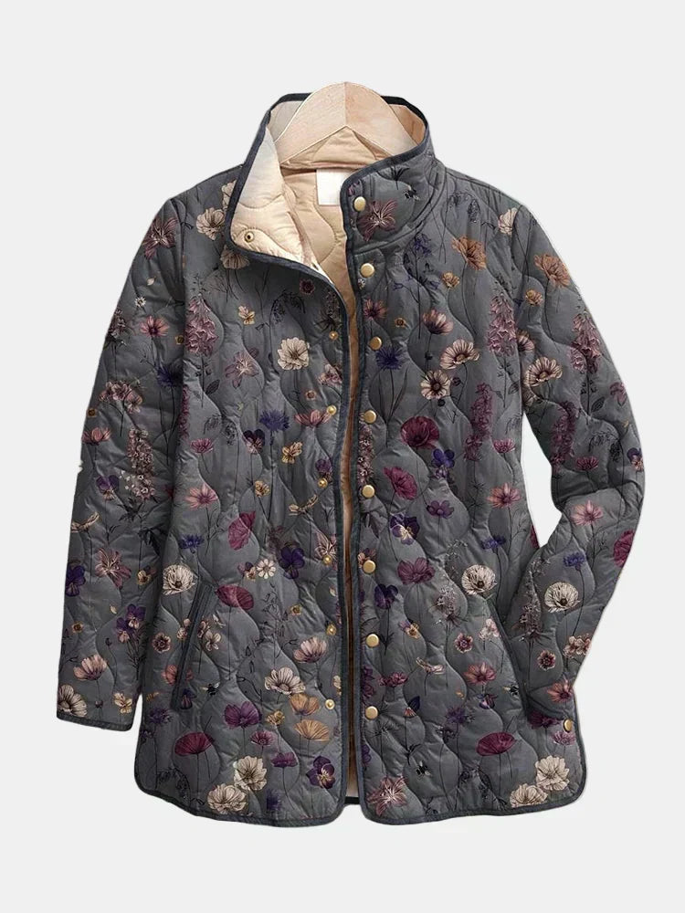 Valcor | Steppjacke mit getrockneten Blumen Nathalie
