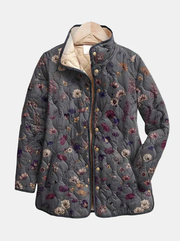 Valcor | Steppjacke mit getrockneten Blumen Nathalie