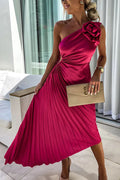 Lizbeth - Blumenschulter Maxikleid