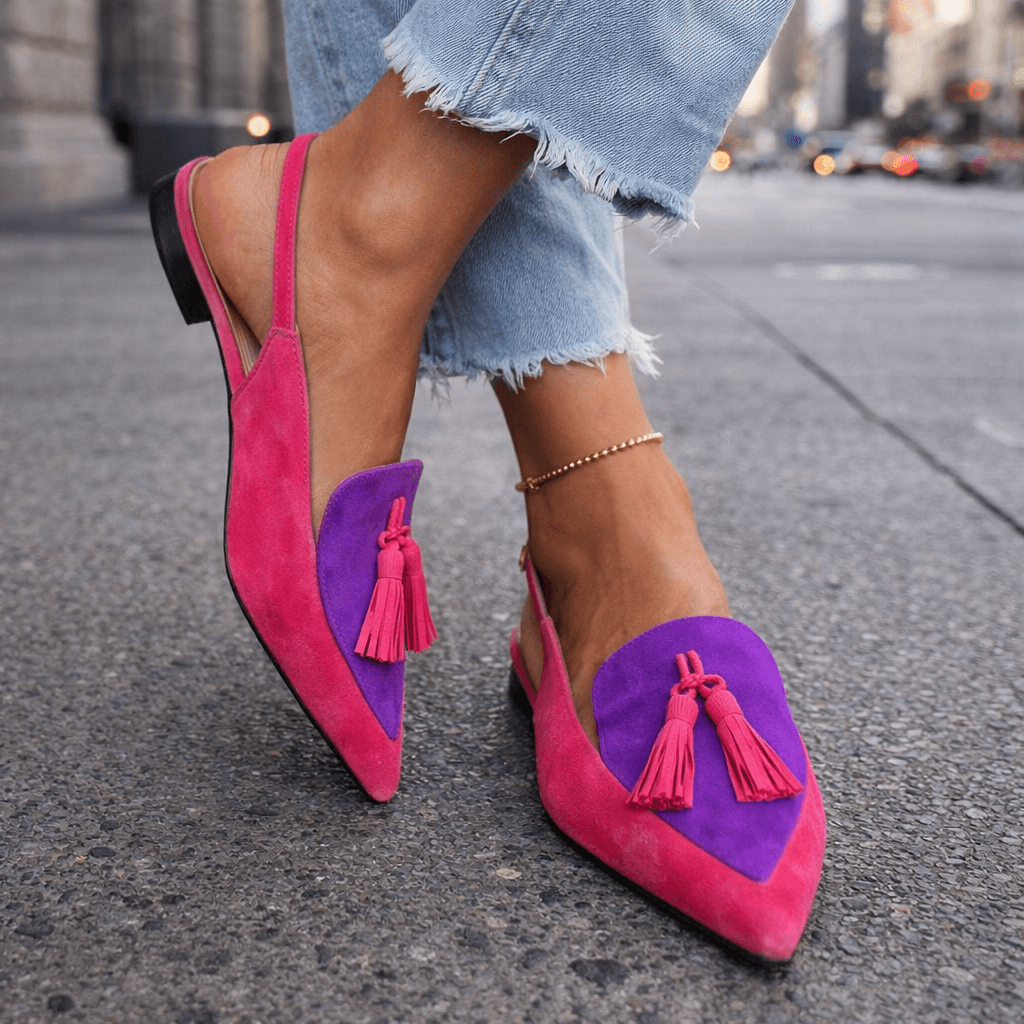 Eliza | Riemchen-Sandalen mit Quasten