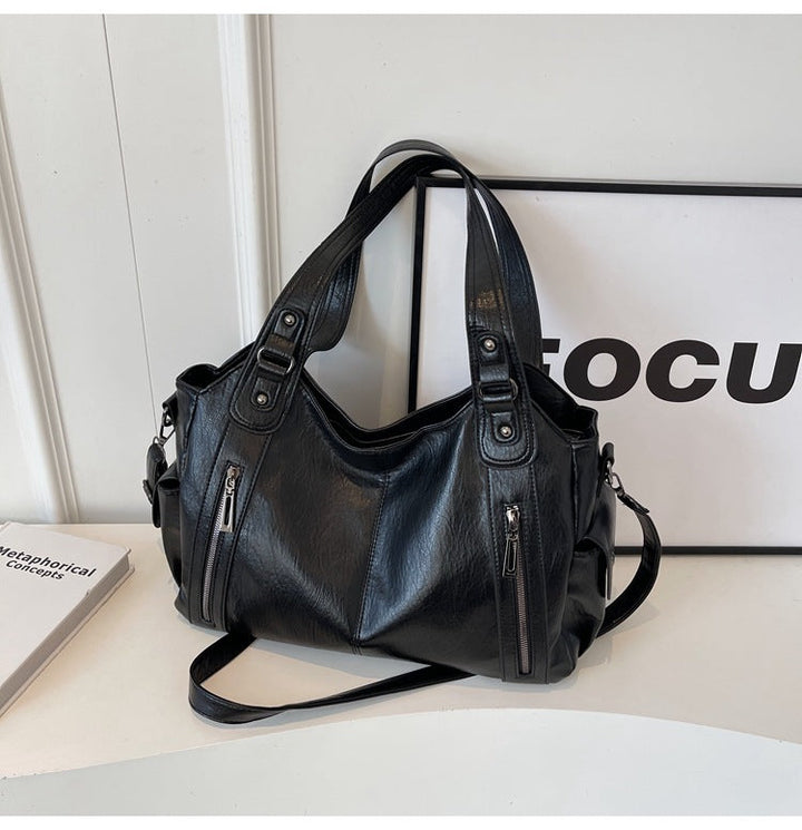 Amira - Leder Tote Bag