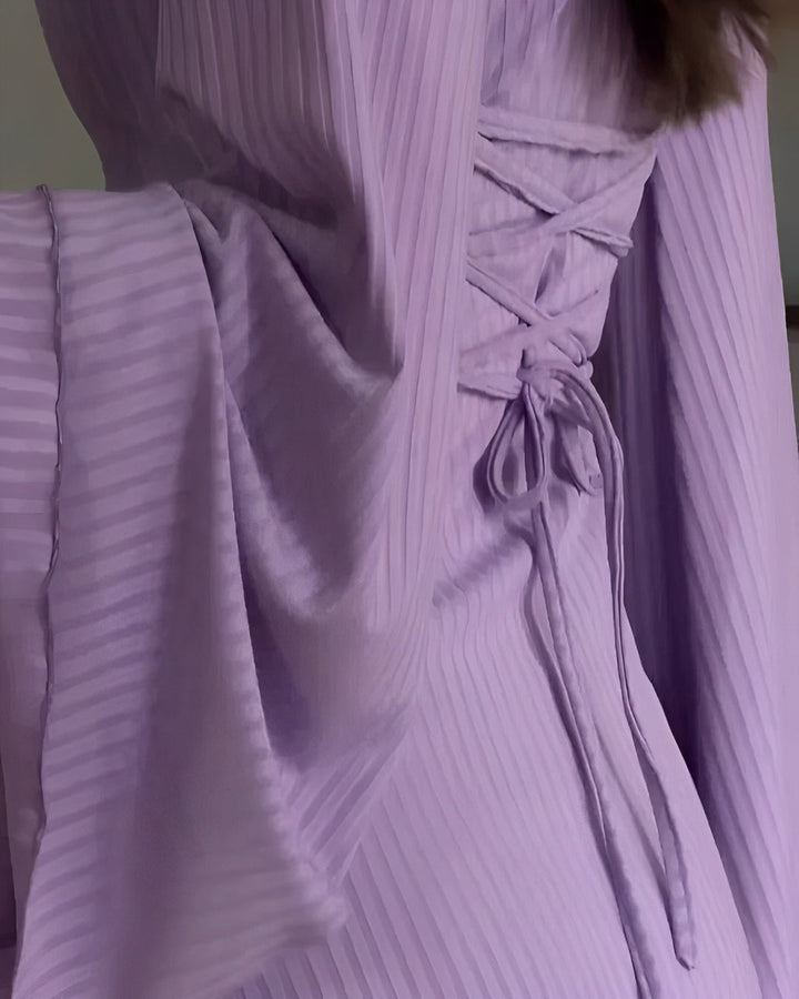 Aiah - Elegantes Strick-Maxikleid