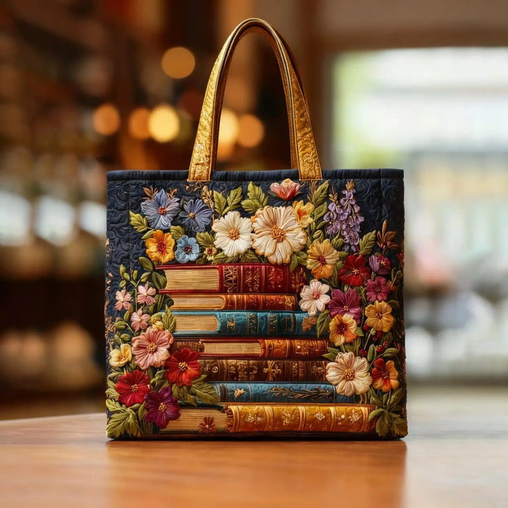 Handgefertigte Tasche mit Blumenmuster