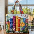 Handgefertigte Tasche mit Blumen