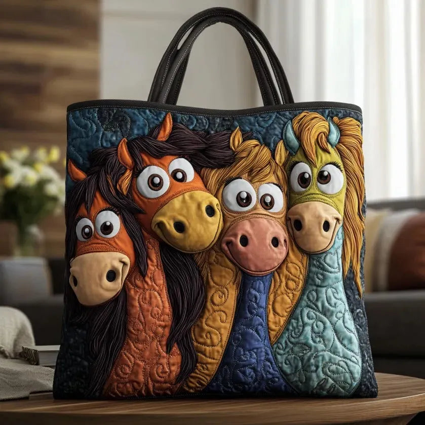 Künstlerische Tasche mit Früchten