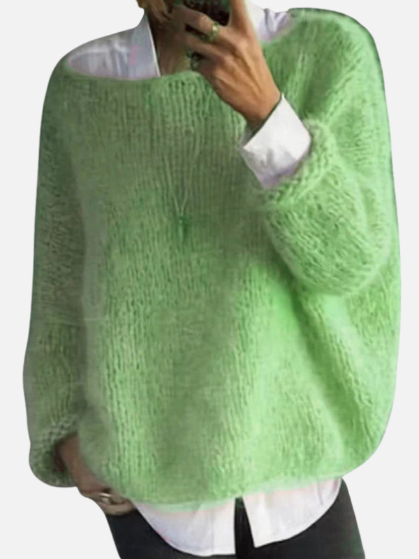 Kirsten | Weicher Oversized Strickpullover für Damen