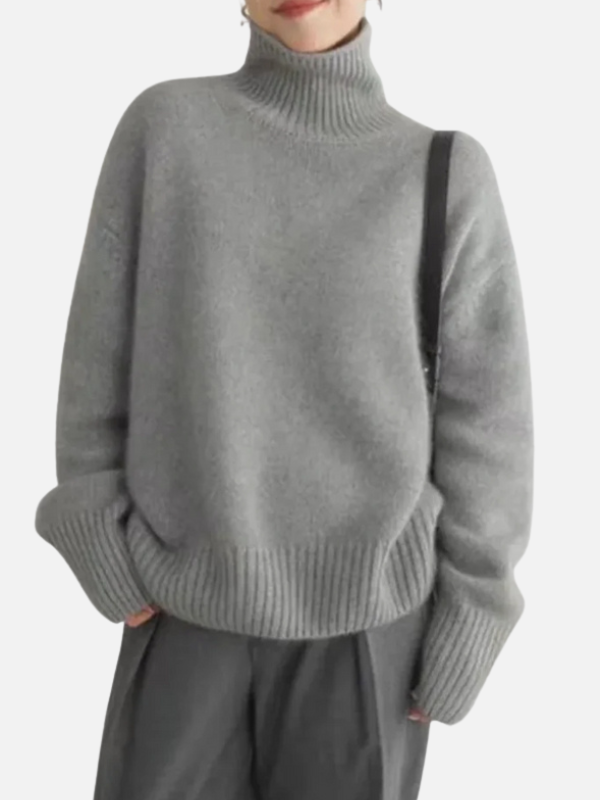 Karen | Weicher Oversize-Rollkragenpullover
