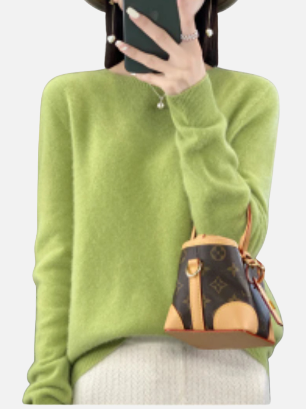 Maria | Weicher Strickpullover mit Rundhals