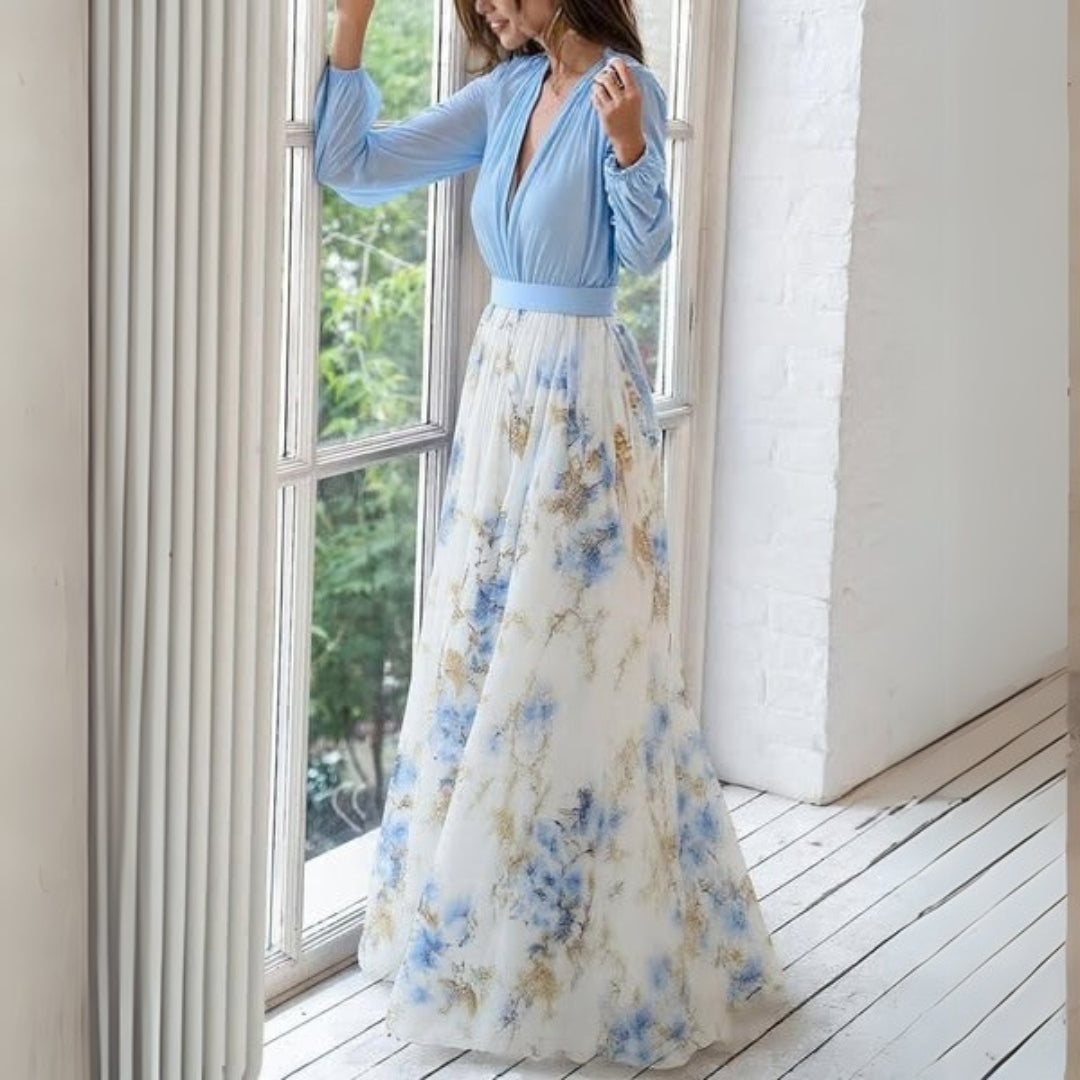 Dolores - Maxikleid mit floralem Druck