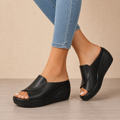 Eliza | Orthopädische Riemensandaletten mit Keilabsatz