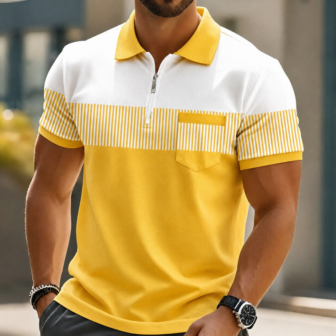 Mason | Elegantes Zip-Polo