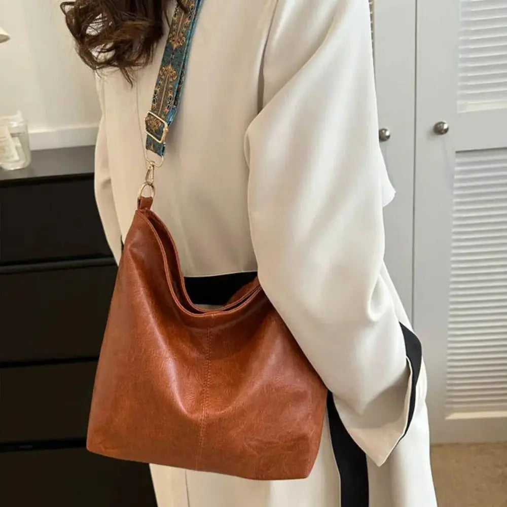 Greta – Vintage Leder Schultertasche