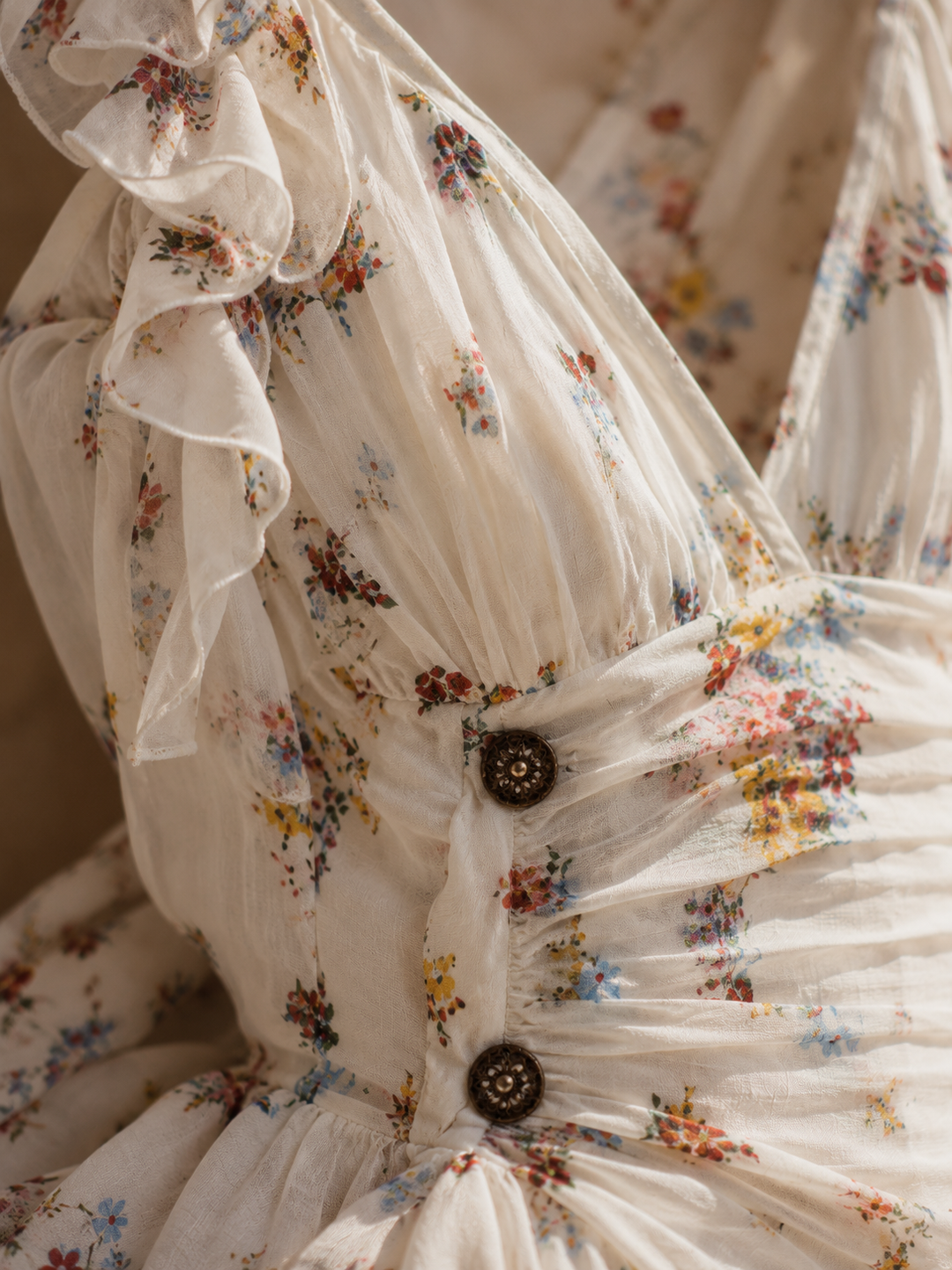 Claire - Mini-Retro-Blumenkleid