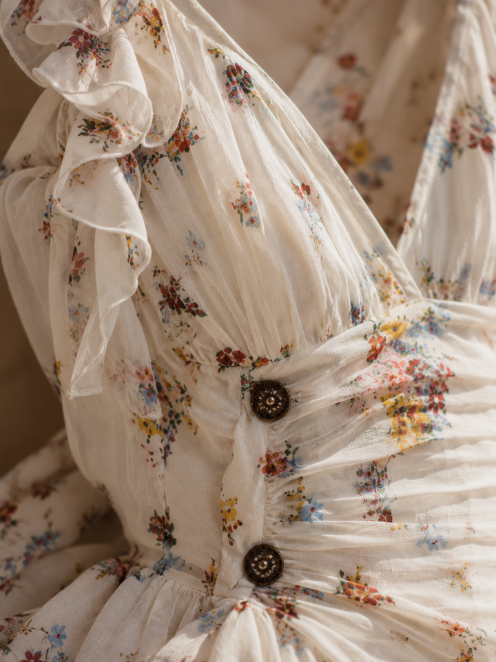 Claire - Mini-Retro-Blumenkleid