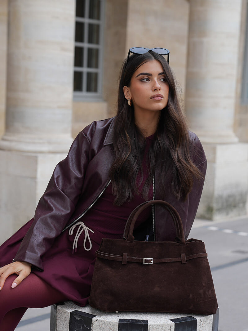 Rosalia | Wildledertasche