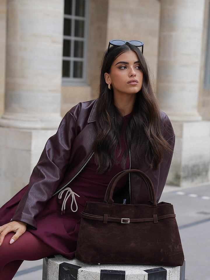 Rosalia | Wildledertasche