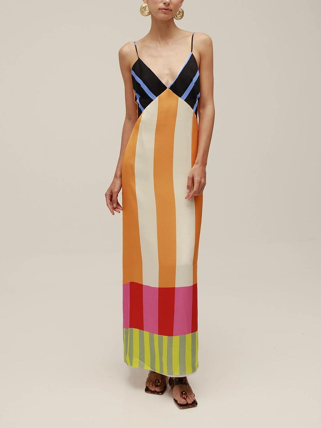 Elsa - Multicolor Maxikleid