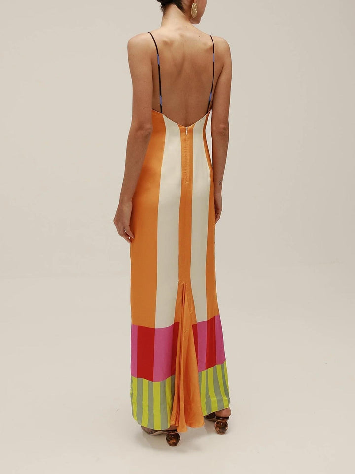 Elsa - Multicolor Maxikleid