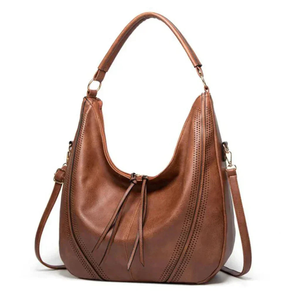 Brunhilde – Klassische Vielseitigkeit Vintage Schultertasche