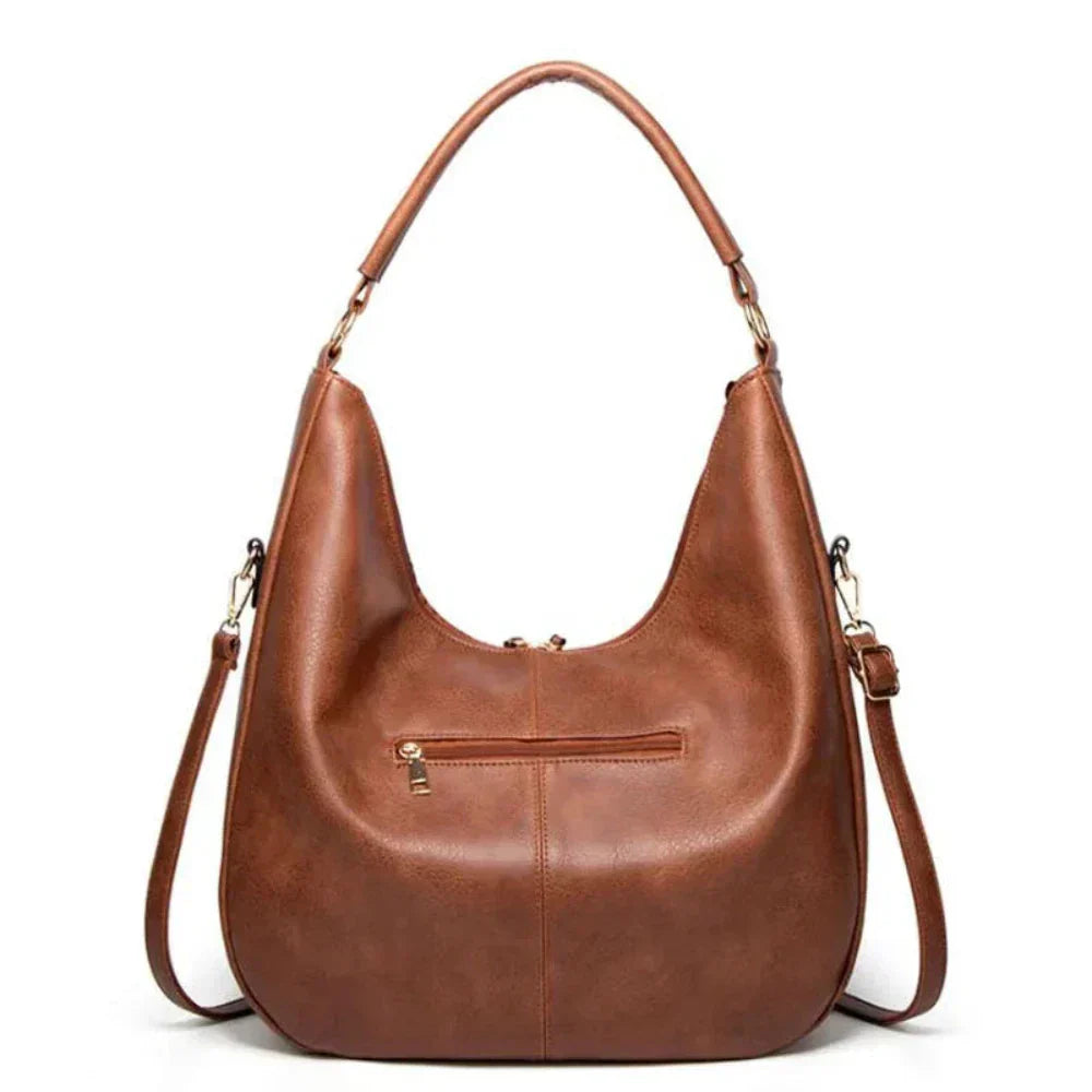 Brunhilde – Klassische Vielseitigkeit Vintage Schultertasche