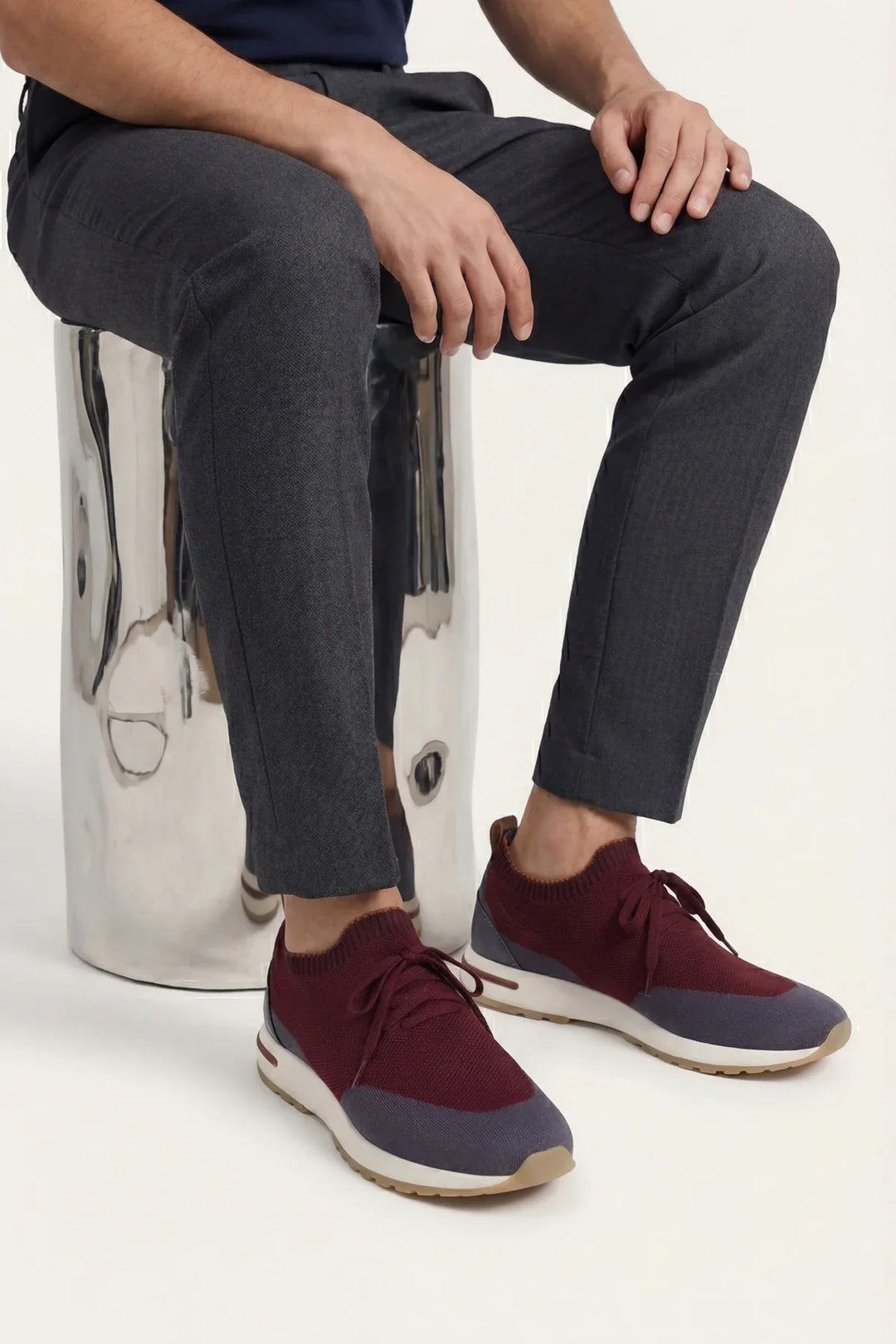 Zurigo Sneaker - Burgunderrot