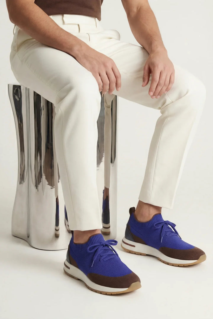 Zurigo Sneaker - Blau/Braun