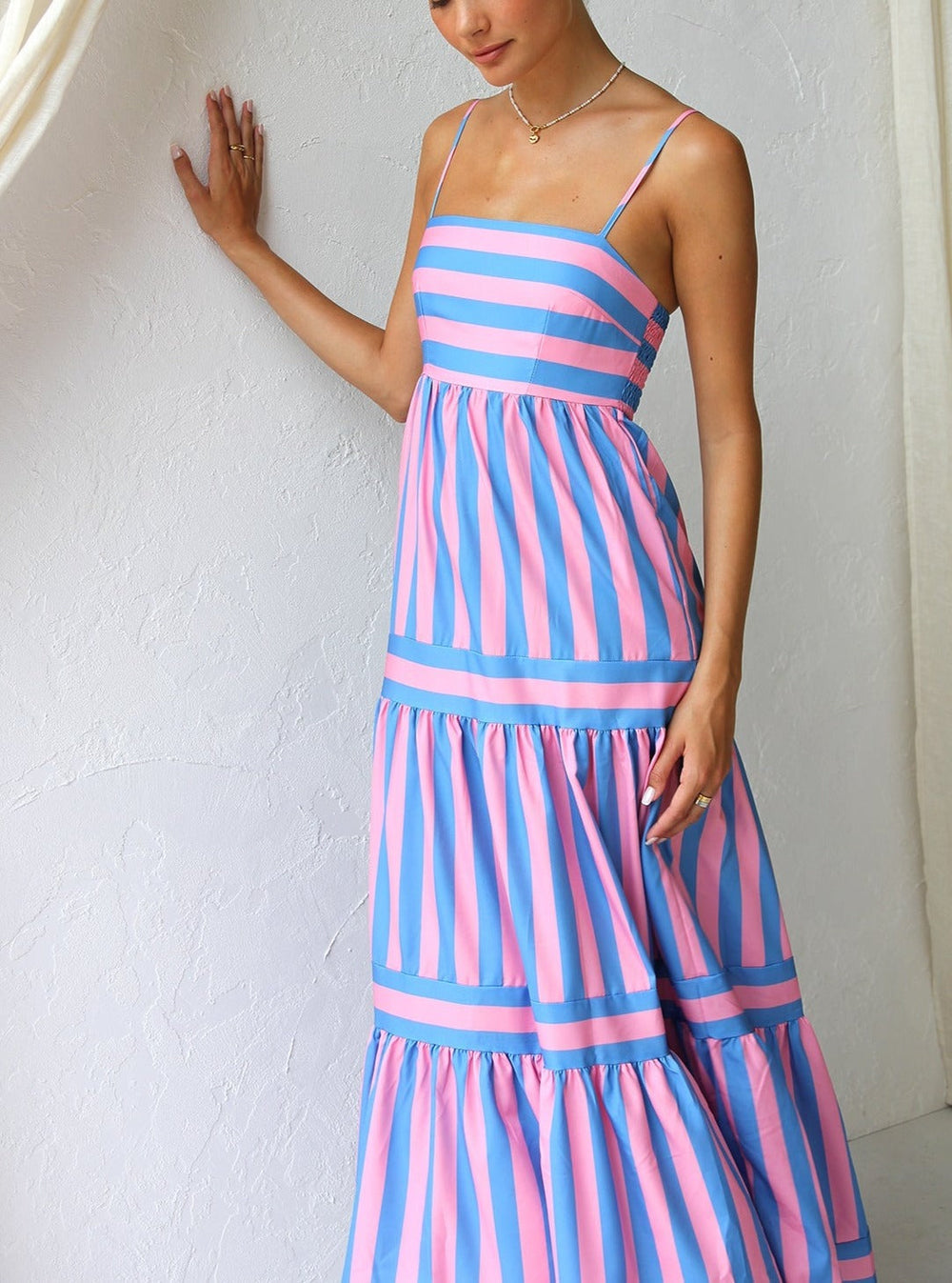 Onaha - Maxikleid mit Spaghettiträgern