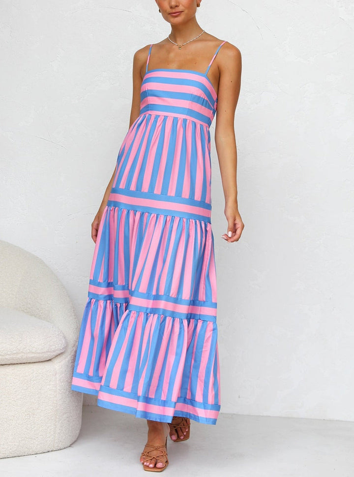 Onaha - Maxikleid mit Spaghettiträgern