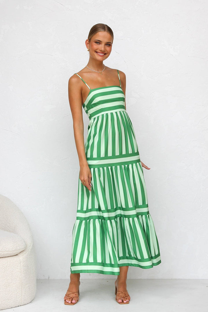 Onaha - Maxikleid mit Spaghettiträgern